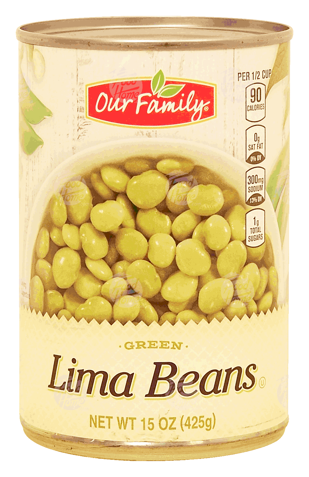 Our Family  lima beans, green Full-Size Picture